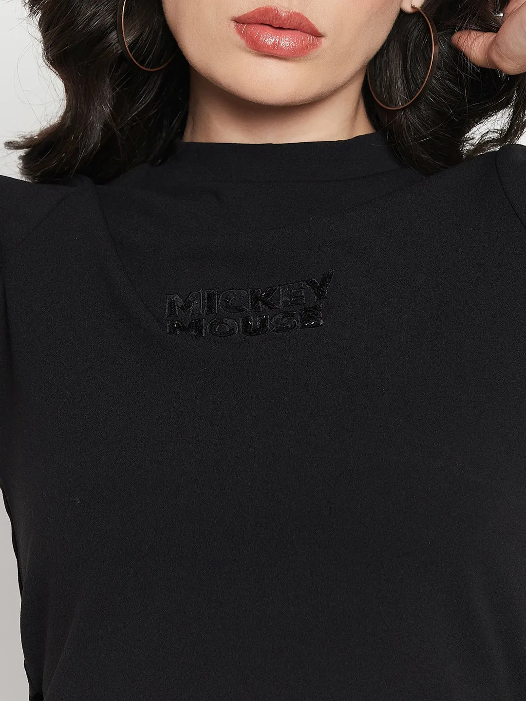 SustainableBlend Myth Glow Madame Black Disney Top