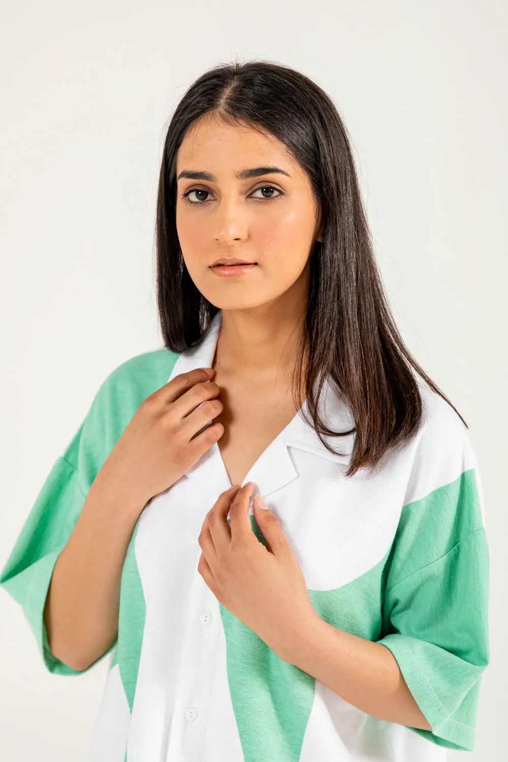 PRINTED TERRY SHIRT OekoTexCertified HypoallergenicFabric