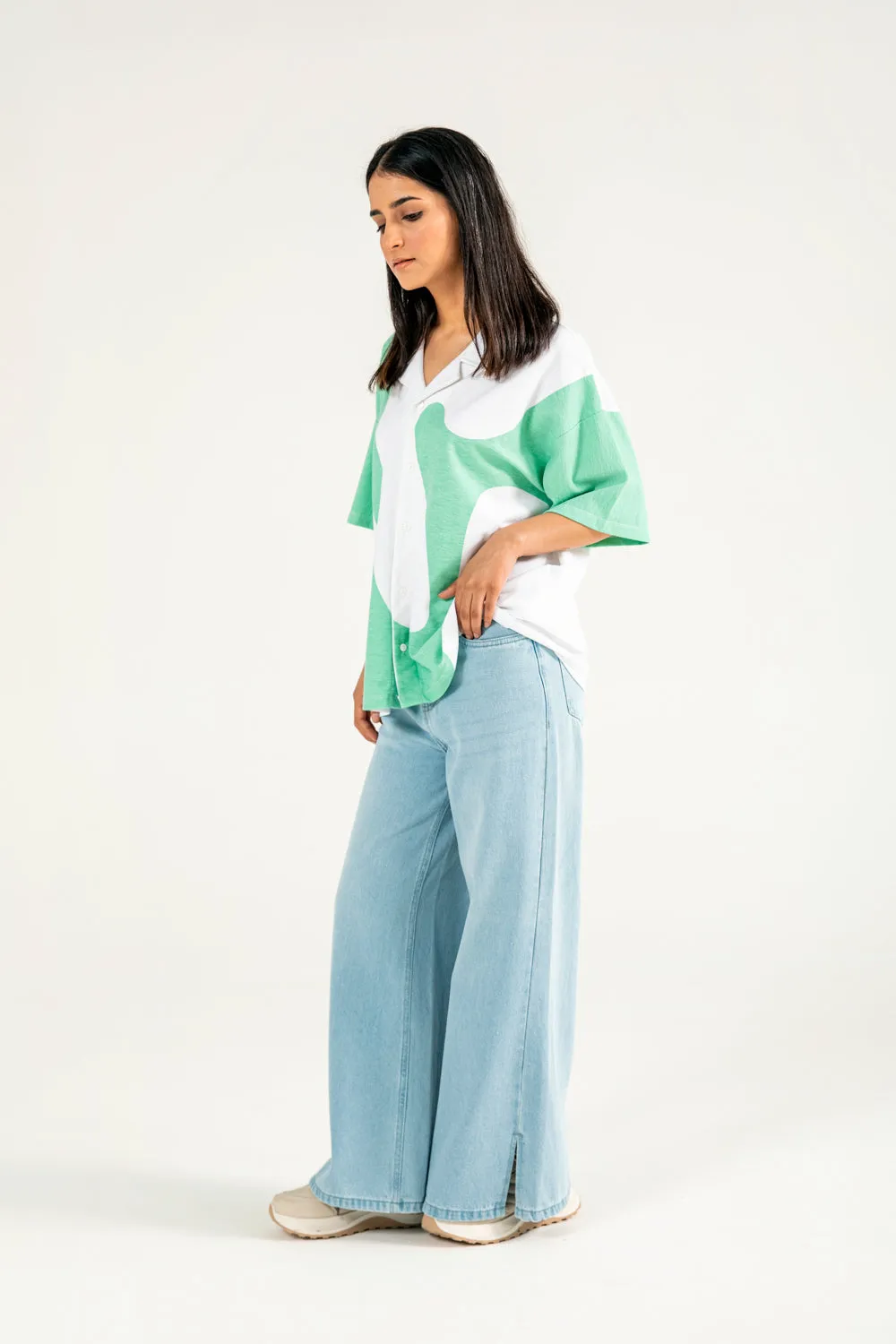 PRINTED TERRY SHIRT ThermalInsulated QuickDrying Fiber