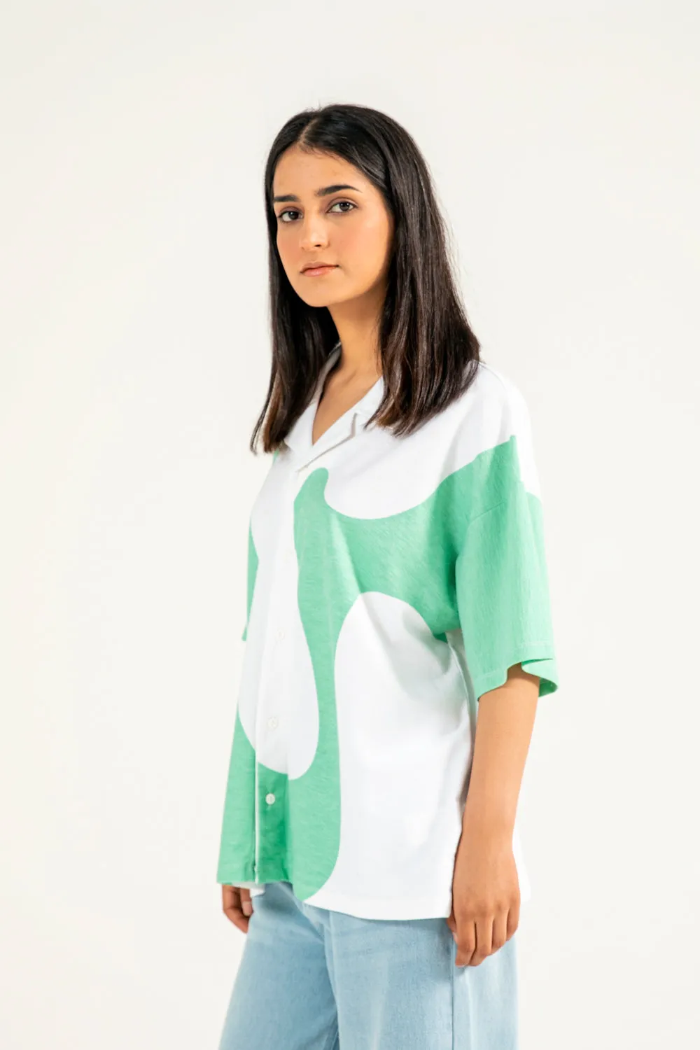PRINTED TERRY SHIRT OdorResistantFabric FadeResistantDye
