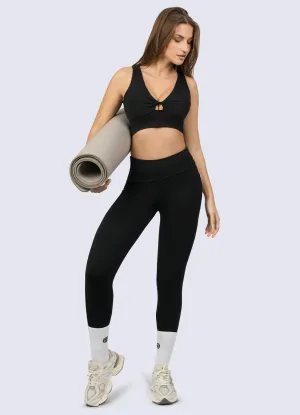 LEGGING SUPLEX CONTROL BLACK Eco Friendly Tall Fit Chic Style