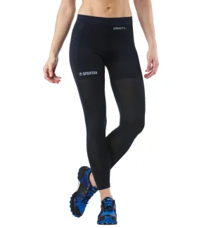 WrinkleResistantClothing FlexibleNeckline SPARTAN by CRAFT Charge 7/8 Mesh Tight - Women's