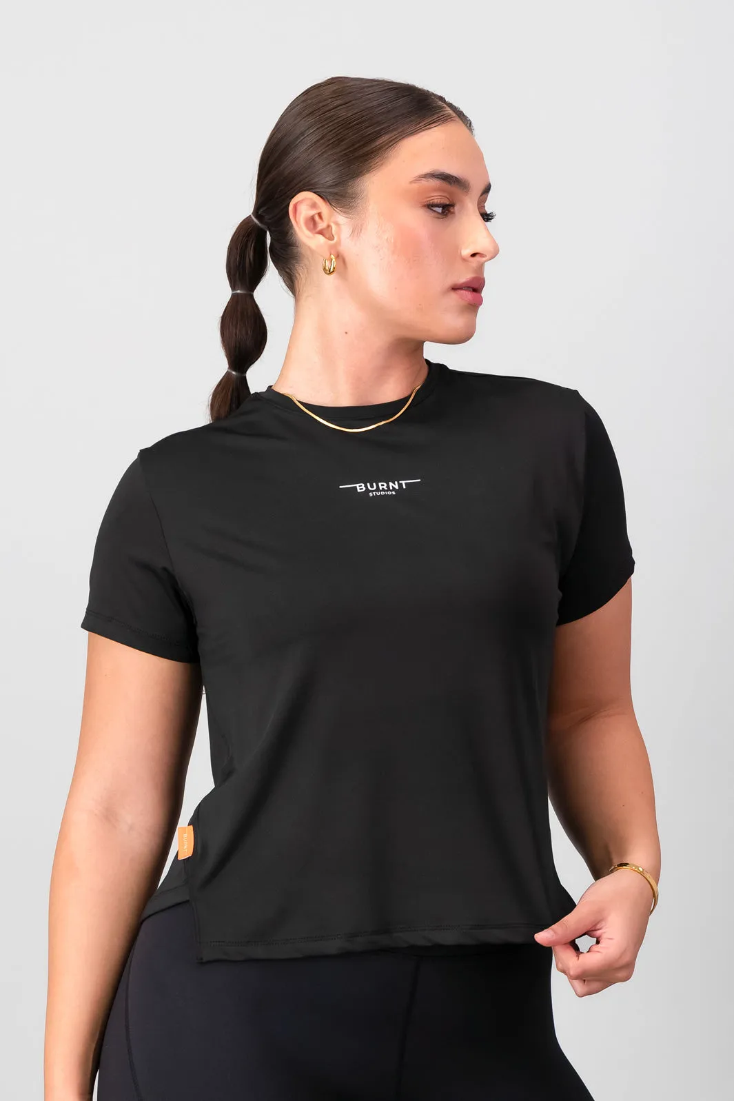 Essential Movement Tee - Black Fit For Comfort