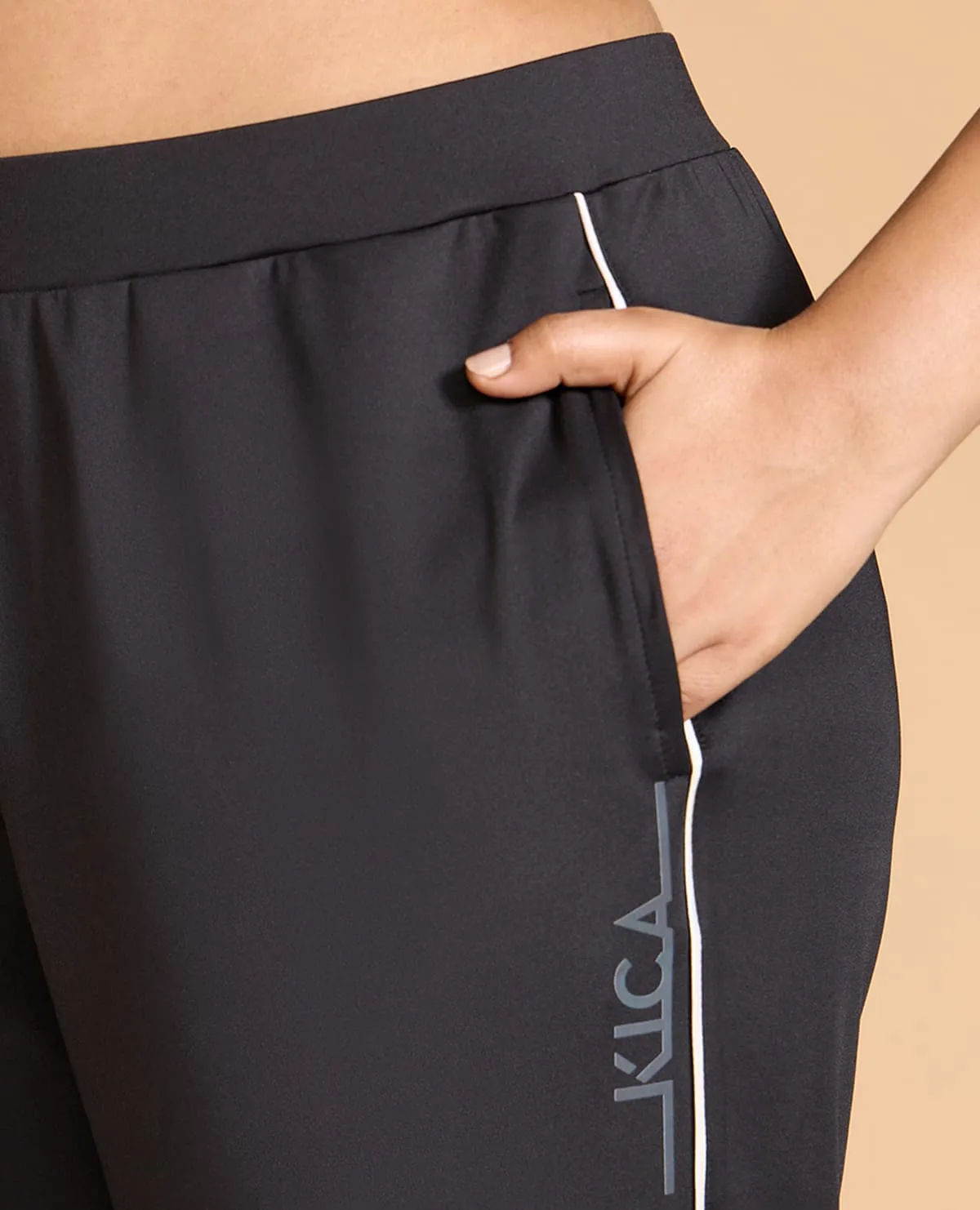 Second SKN Solid Workout Pants For Women Practical Wear
