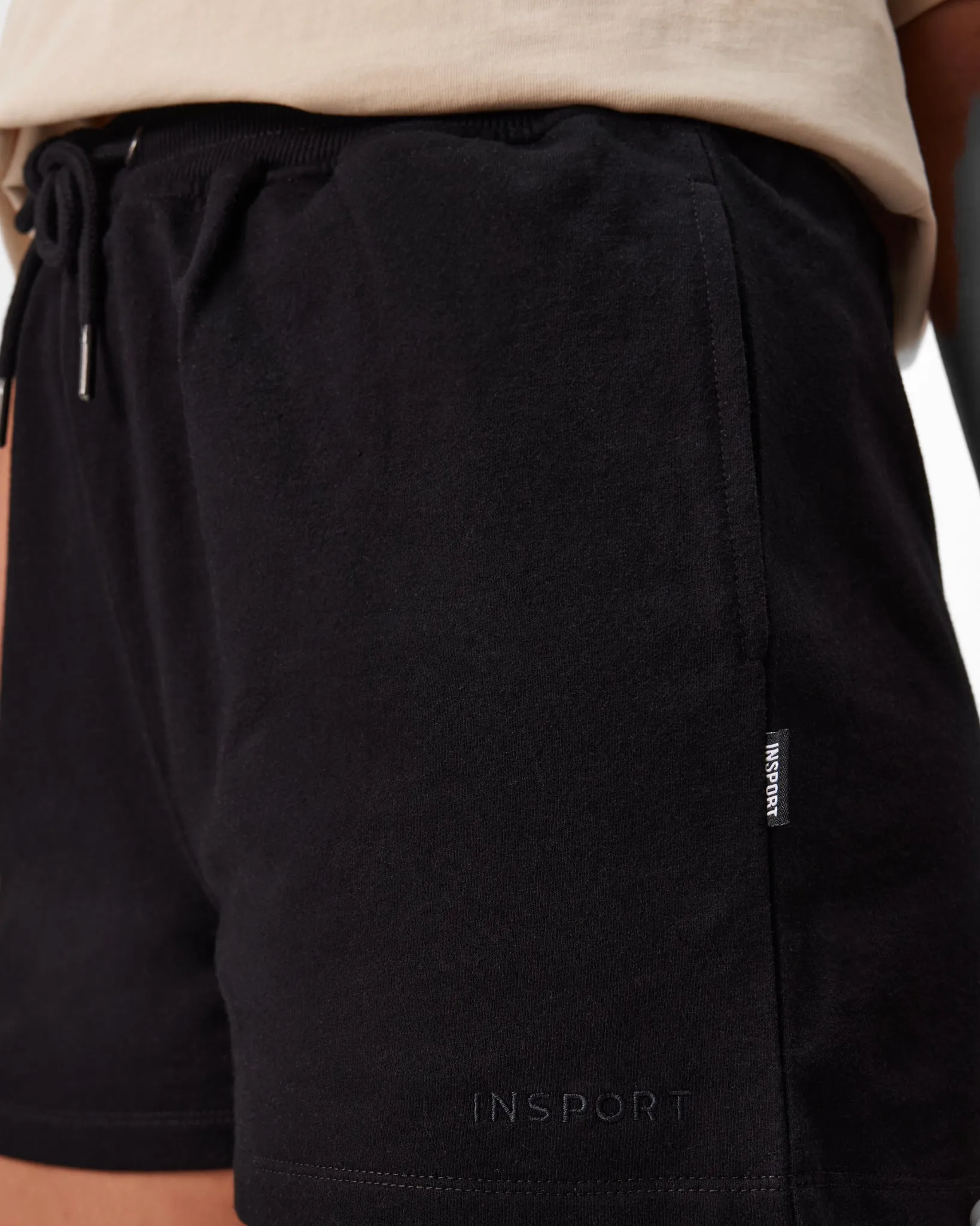 Lightweight Weave Insport Women's Jenna Black Shorts