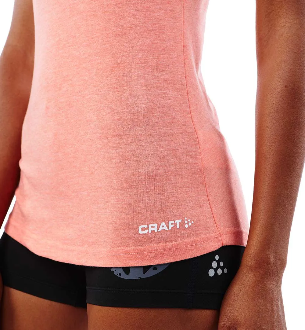 Silk Glow AntiBacterialTextile SPARTAN by CRAFT Varsity Tri-Blend Tank Top - Women's