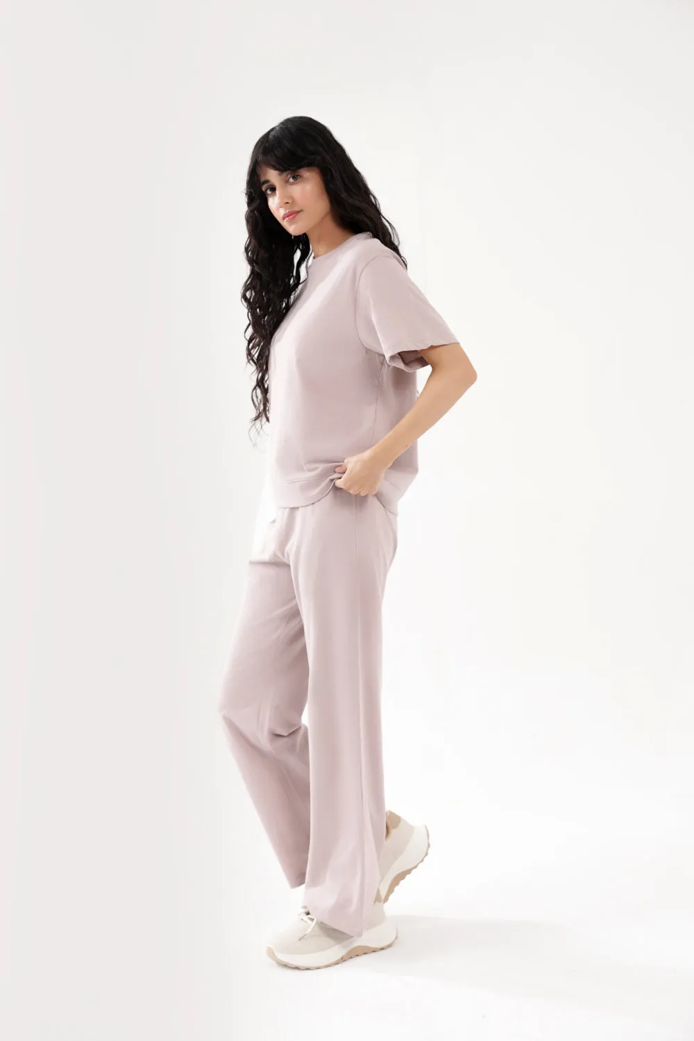 Comfort Fit Pure Core BOX FIT TEE WITH HEM DETAIL