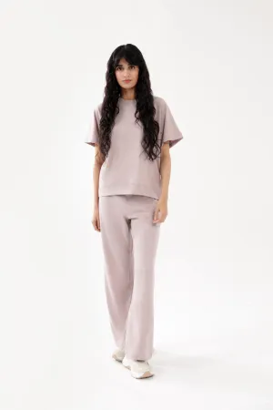 BOX FIT TEE WITH HEM DETAIL Fantasy Glow
