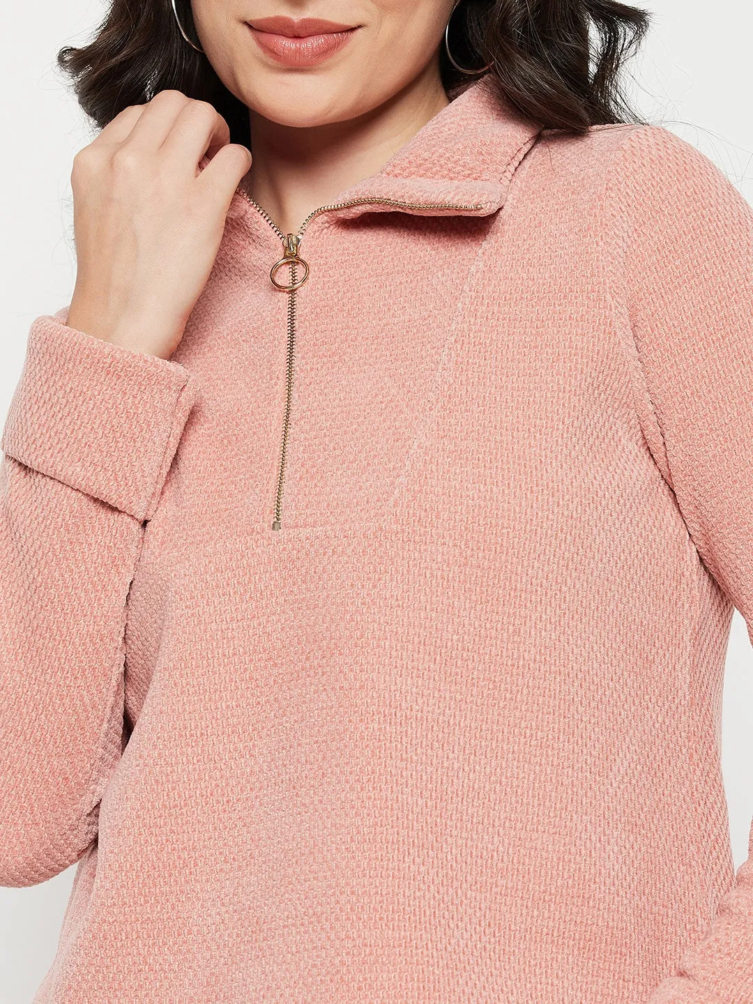 HypoallergenicYarn VersatileStyle Madame Rust Knitted Top