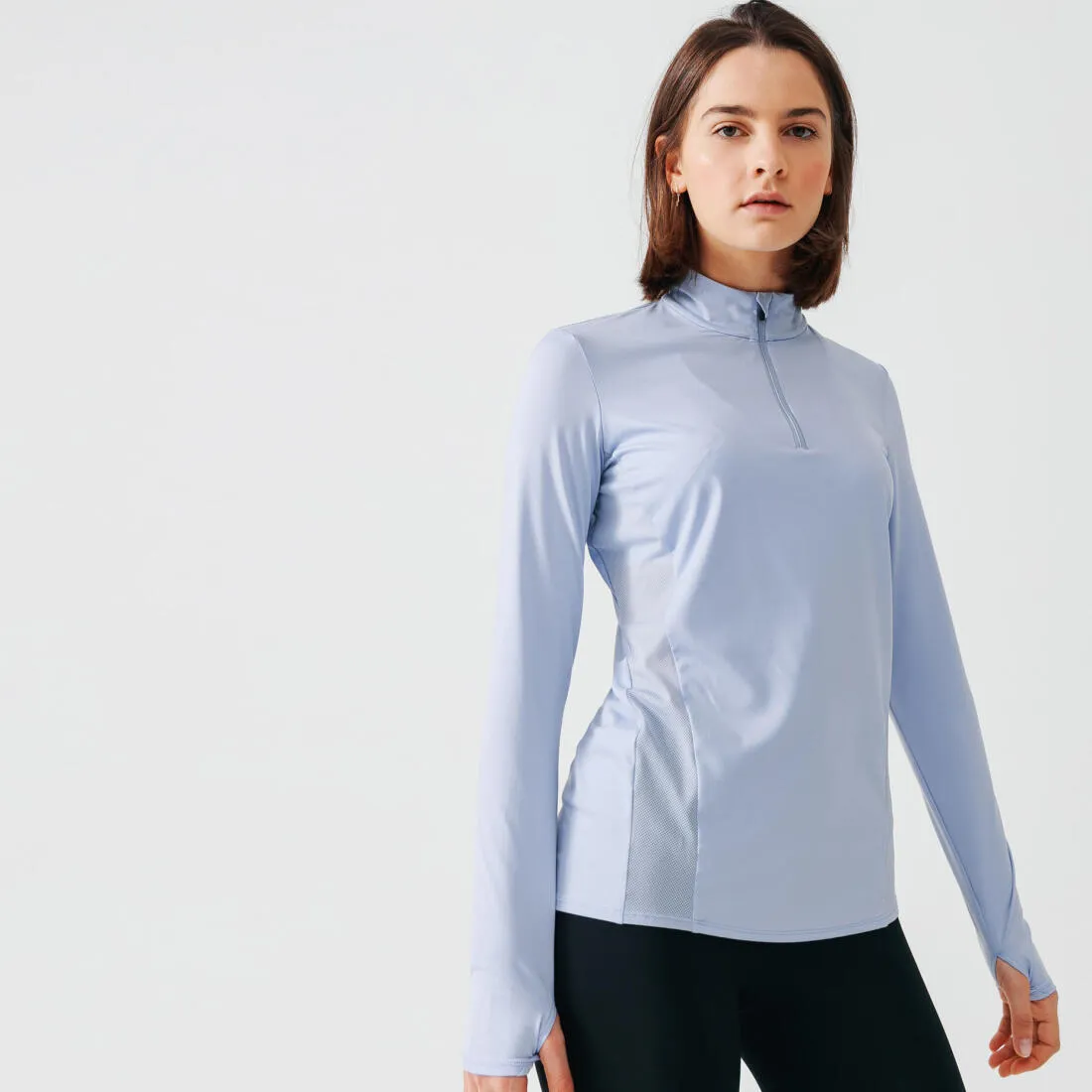 KALENJI(?????) ???? ?L???? DRY  ZIP ????`?? LightweightBlend Sporty Top