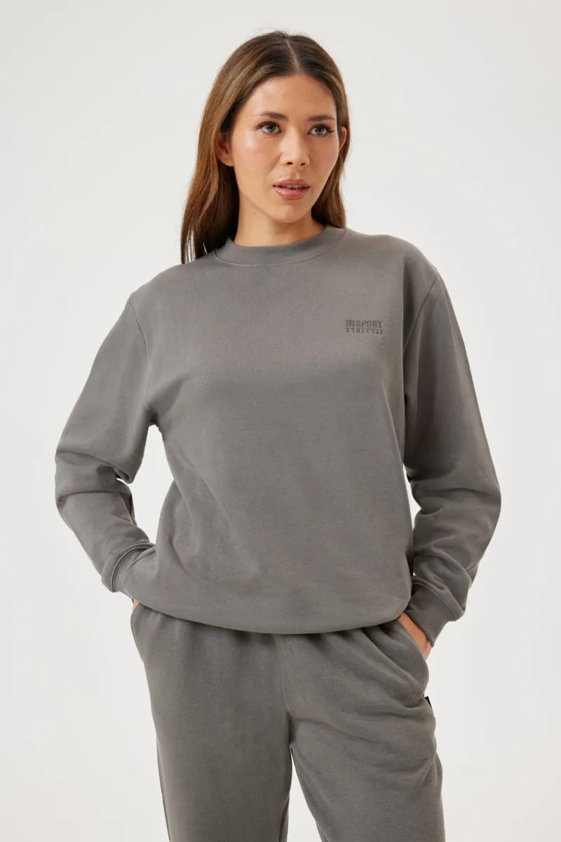 Light Warmth Insport Unisex Alaska Slate Crew Sweatshirt