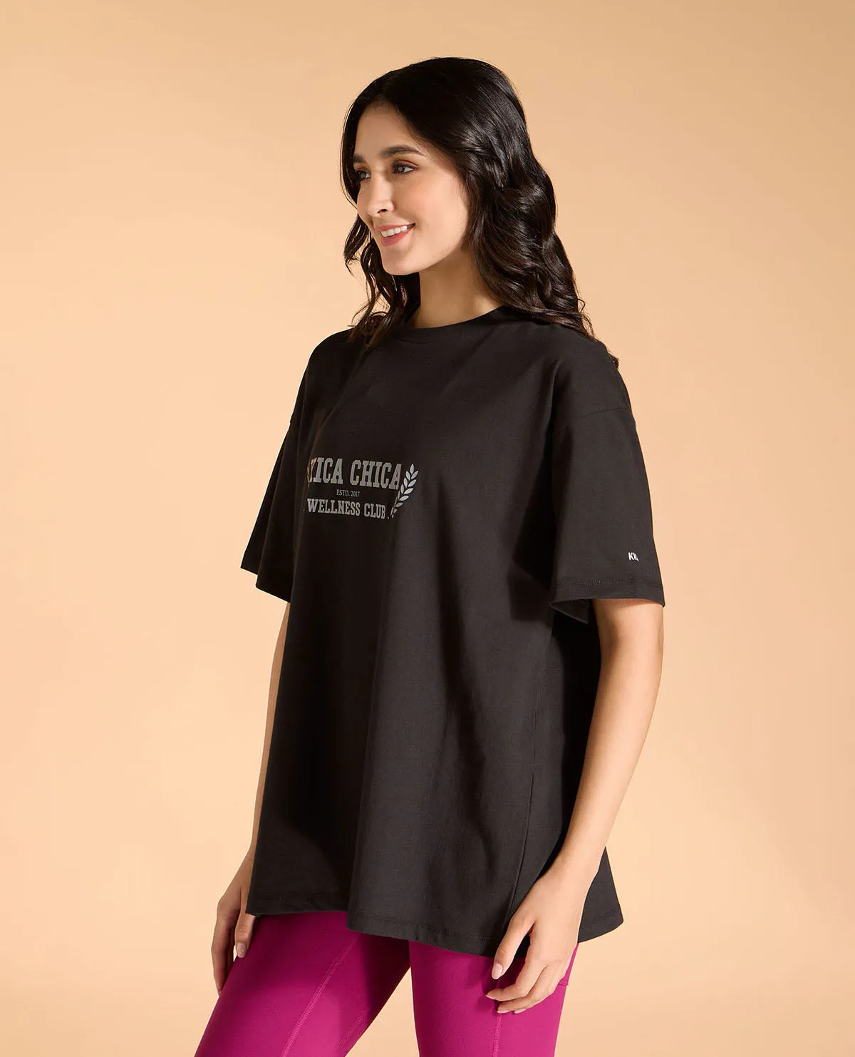 Cotton Oversized Printed Graphic Tshirt Lightweight Design
