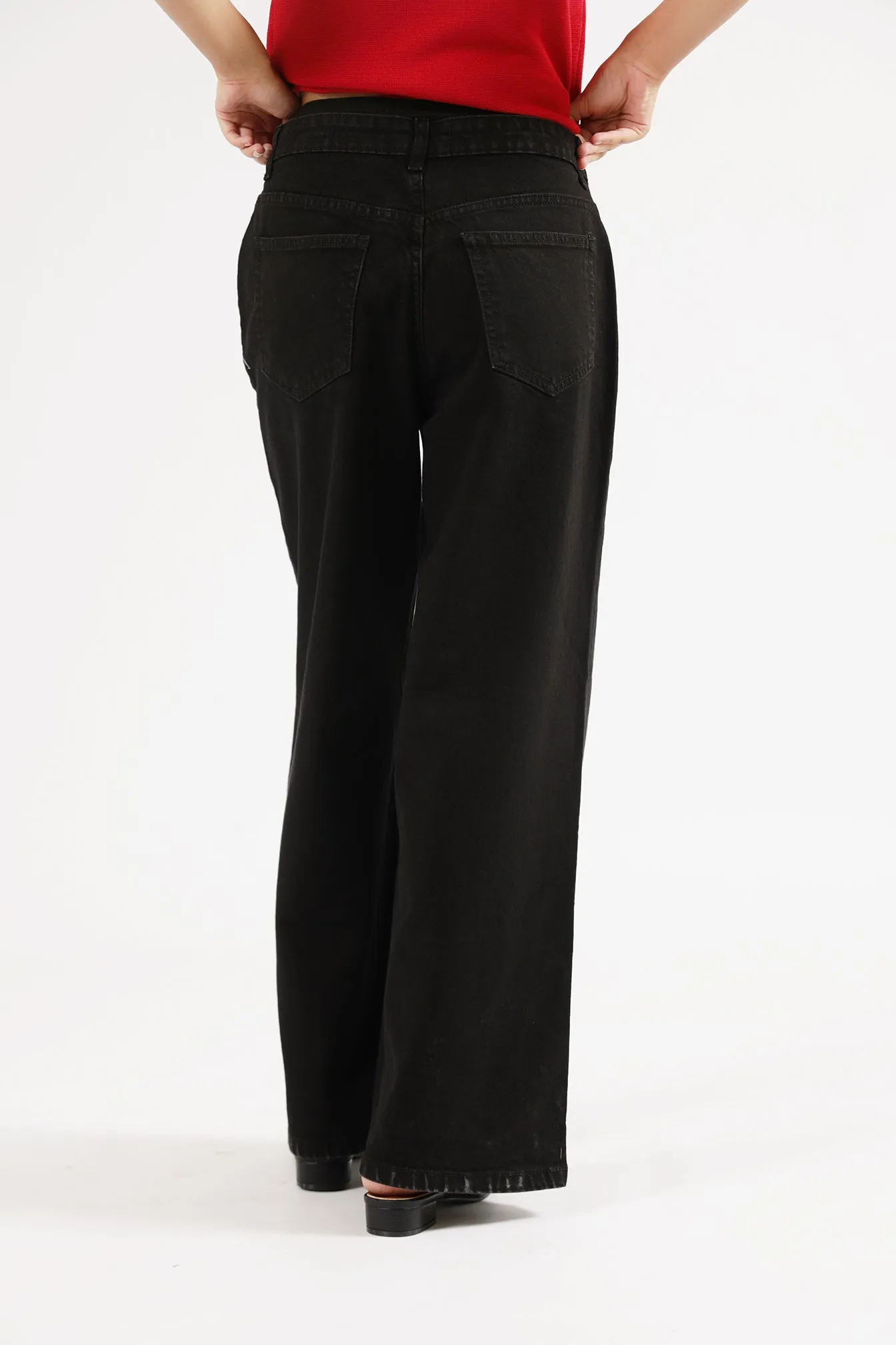 WIDE LEG DENIM Training Wear NonIrritatingSeams