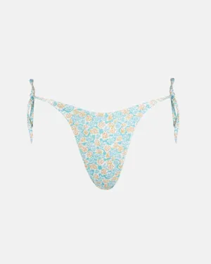 Sunburst Floral Tie Side Hi Cut Pant Non Slip Grip Technology