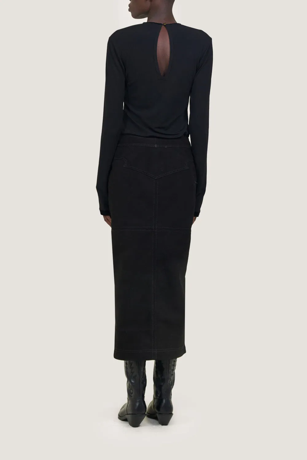 Epic Statement Skirt Autumn Stroll Breezy Flow