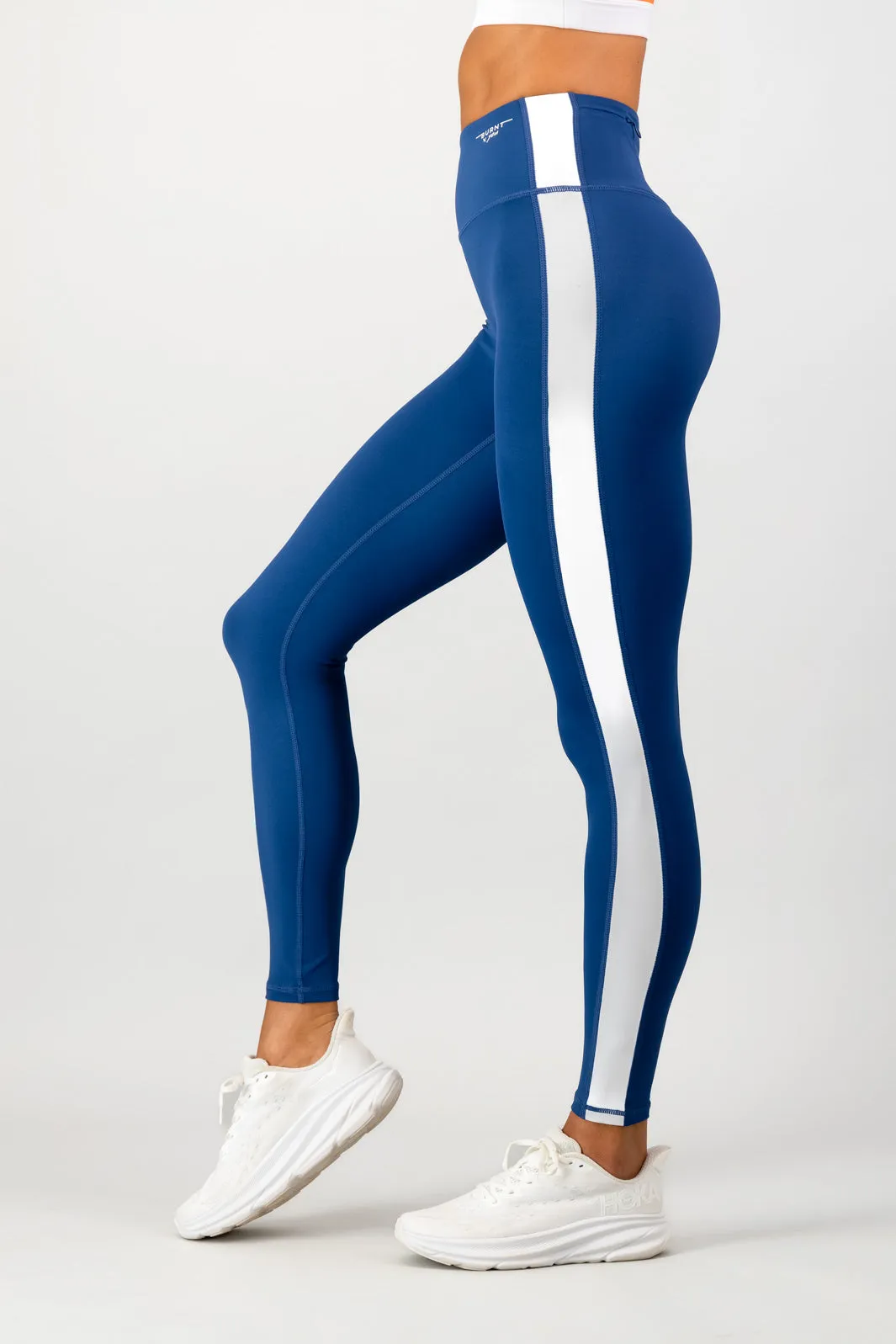 Burnt x You Legging - Navy Light and Breathable Lightweight Comfort