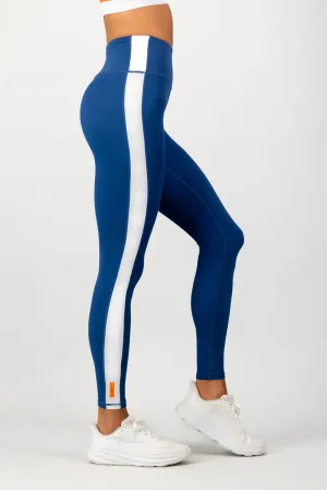Burnt x You Legging - Navy Bonded Seamless Edges Postpartum Fit Airport Travel
