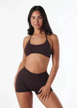 Backless seams SIGNATURE BRALETTE - ESPRESSO