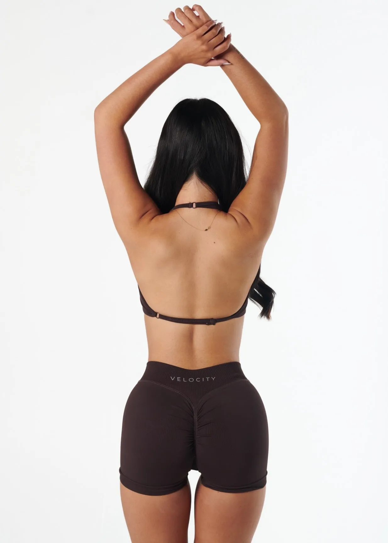 SIGNATURE BRALETTE - ESPRESSO Non-slip material