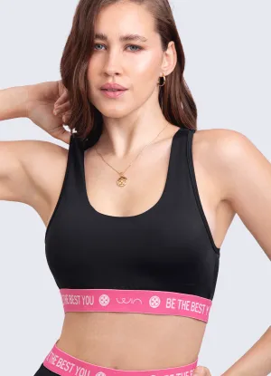 Easy Fastening TOP SPORTY-BLACK