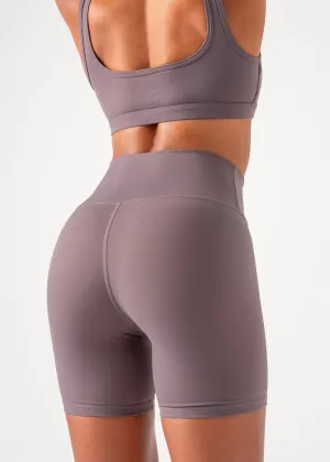 fall shorts SS SEAMLESS SHORTS - GRAPHITE