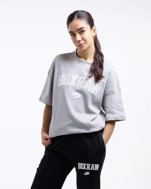 East Street Oversized T-Shirt - Grey Teacher Chic Mind Glow