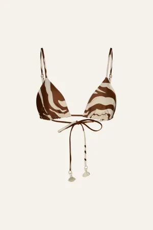 Konibo Bikini Top Non Chafing Edges Quick Recovery Fabric