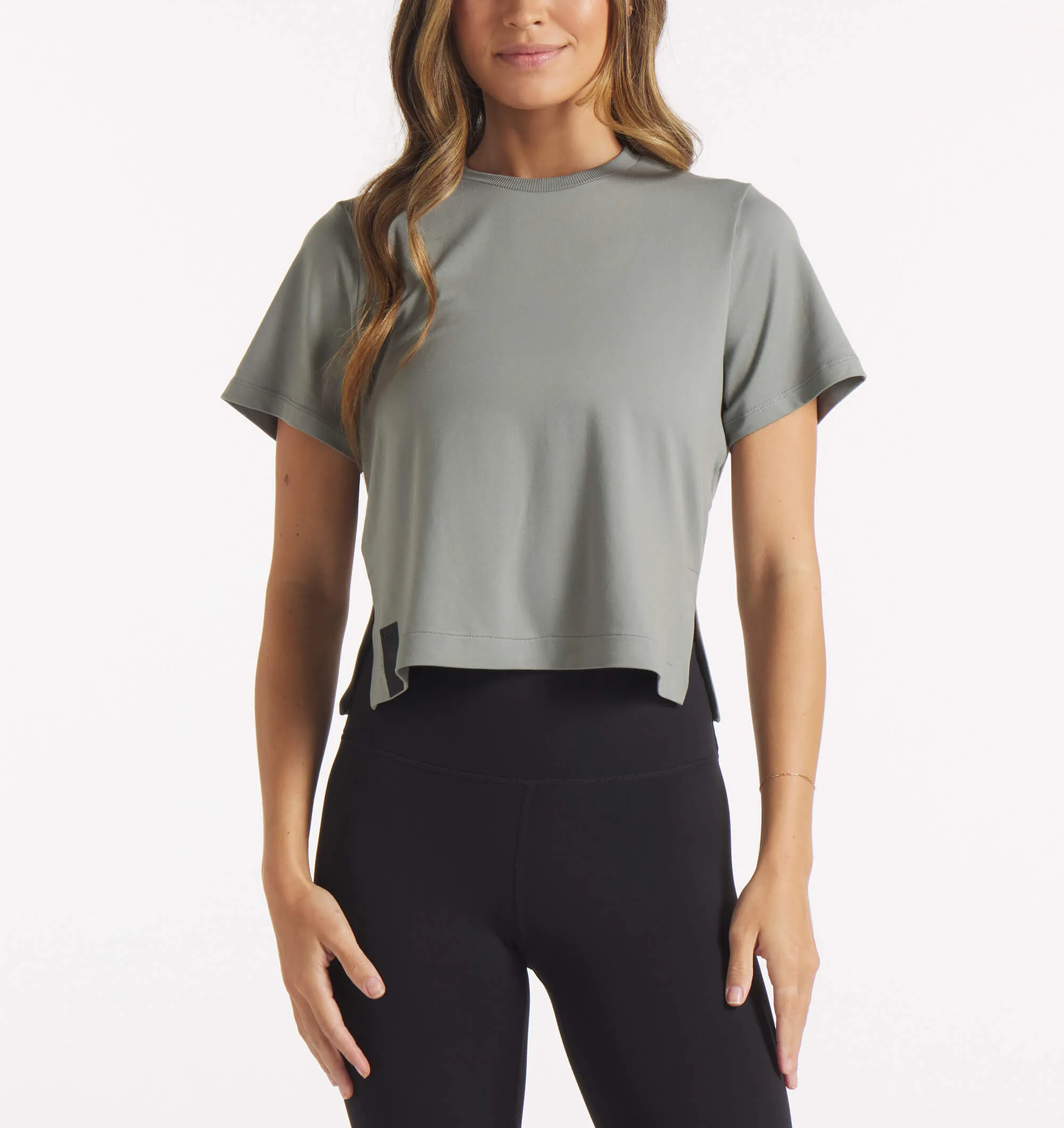 Boxy Ultra Tee Sophisticated Casual StretchComfortWeave
