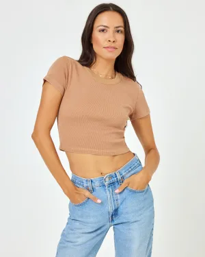 Julia Top - Camel Street Trend Easy Wear Style