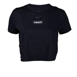Gym workout Sustainable production Nike USATF Women's Dri-FIT Cropped Top
