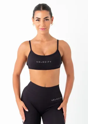 V SCULPT BRALETTE - BLACK budget-friendly Lace