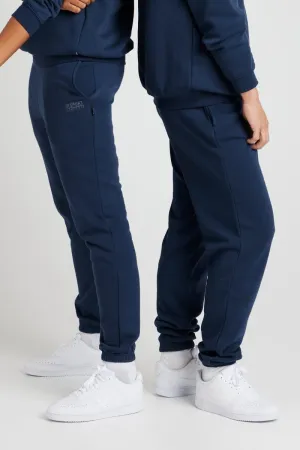 Insport Unisex Alaska Navy Elastic Leg Trackpants Hypoallergenic fabric Core Utility