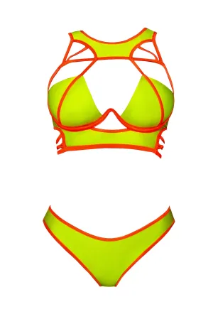 ANNIKA SWIMSUIT AbrasionResistant Material Strong Glow