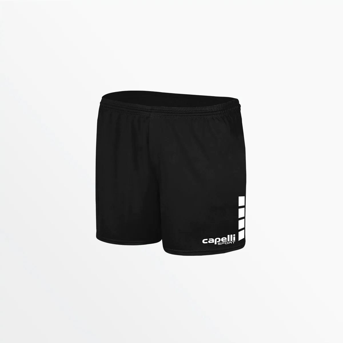 Seamless Sleeve Construction Classic Shirt WOMEN'S TEAM MATCH SHORTS WITH 3'' INSEAM AND CUBES