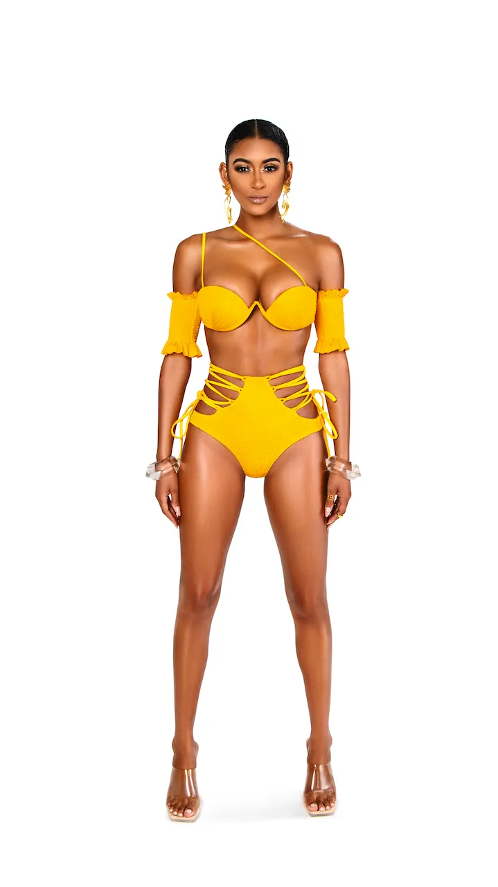 AMAYA SWIMSUIT TactileStitching summer shorts