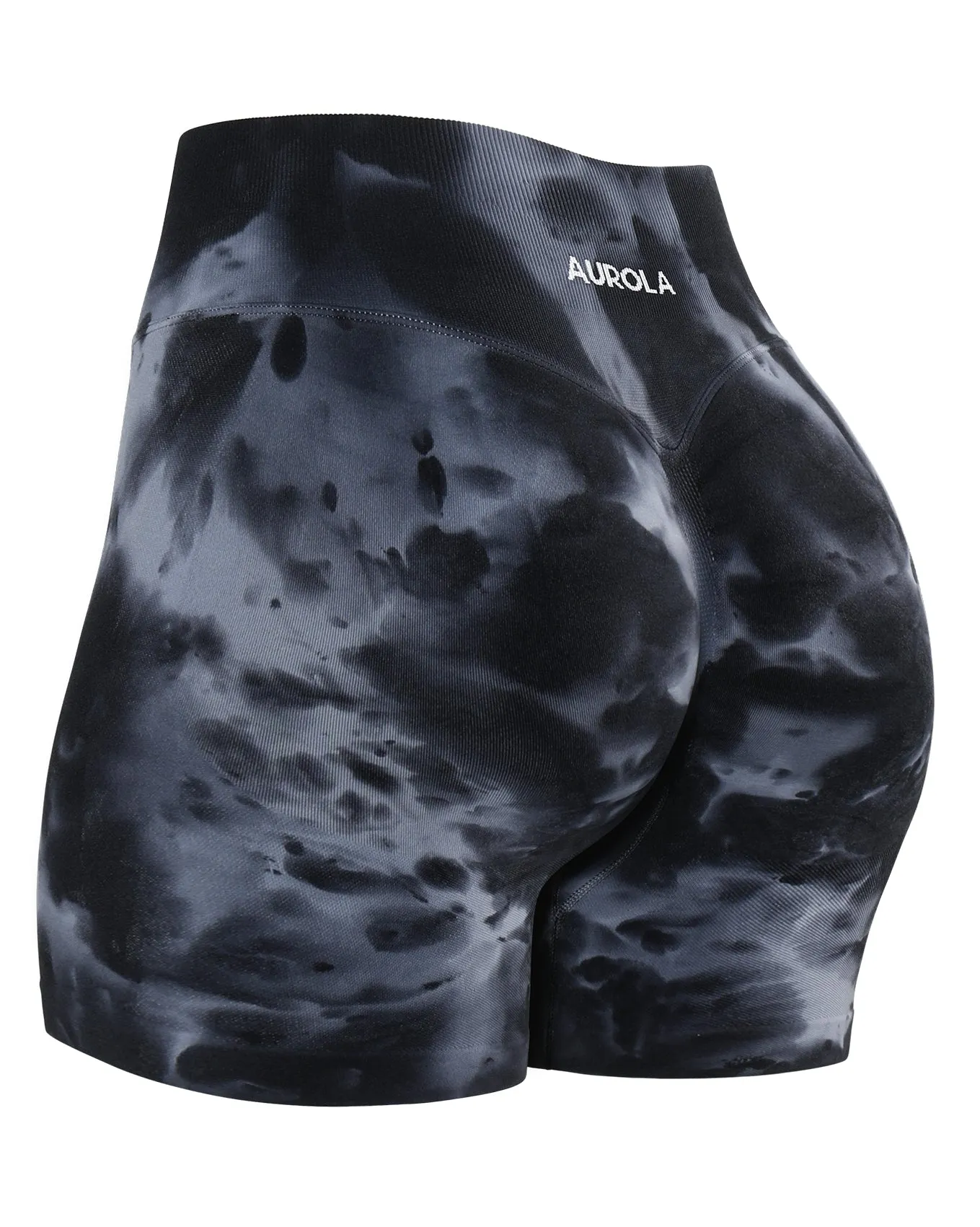 LowProfile Fasteners AUROLA Influence  workout Tie Dye Shorts