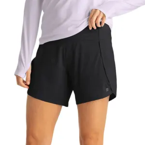 Flexible Stretch Waist Home Wear Free Fly Womens Bamboo Lined Breeze Short ?C 6"