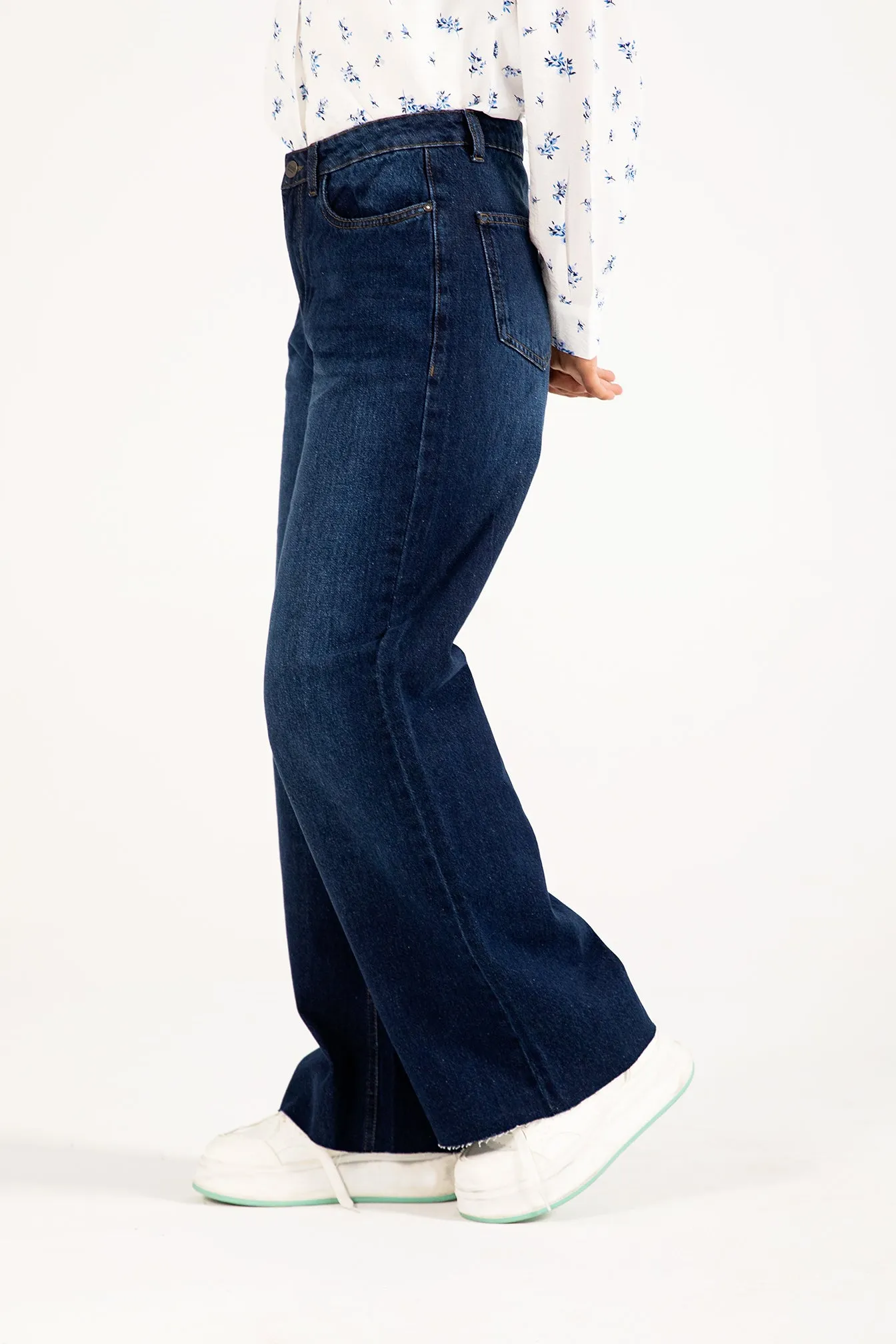 Functional Comfort Sporty Style WIDE LEG DENIM