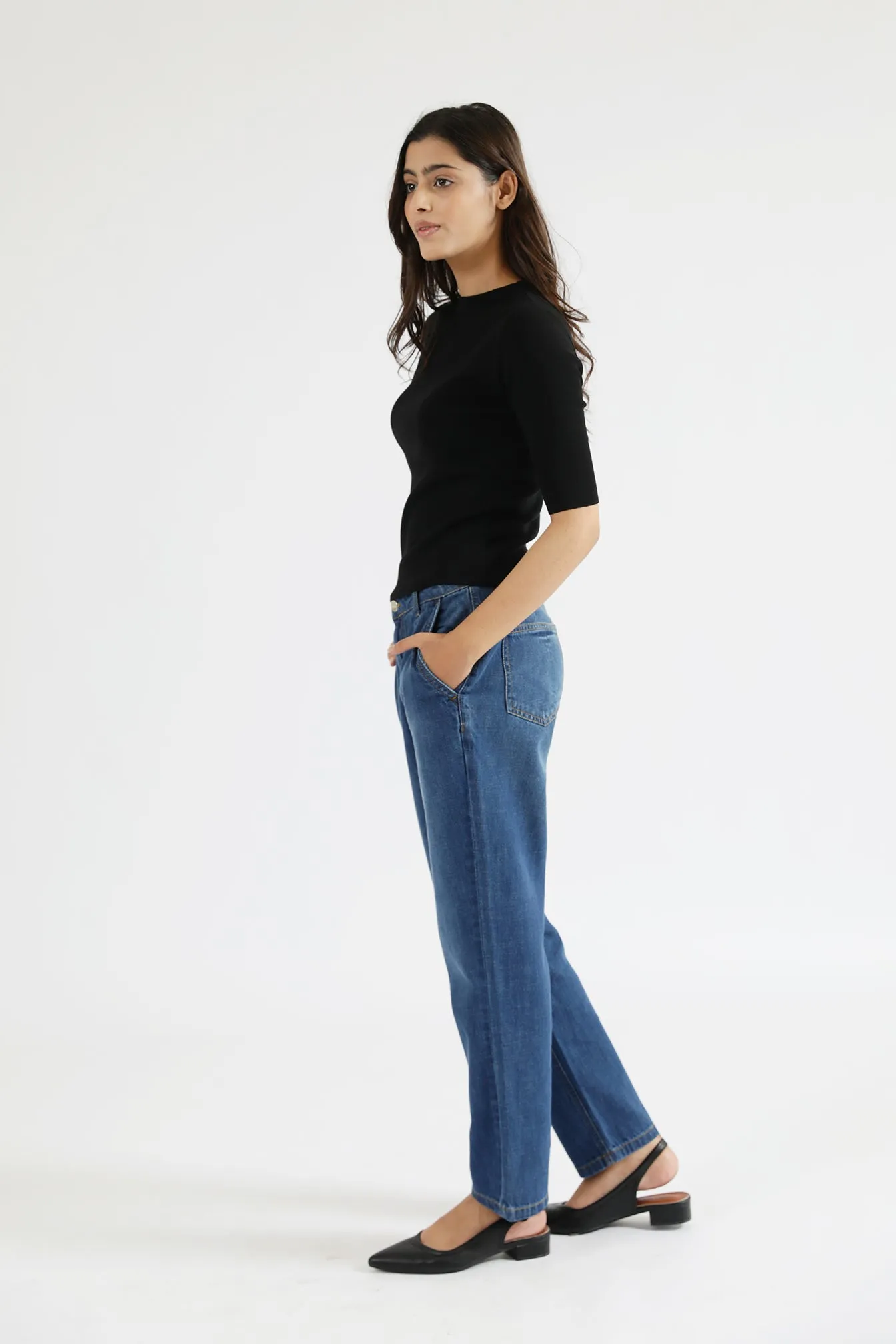 FITTED KNIT TOP NonSlipGrip