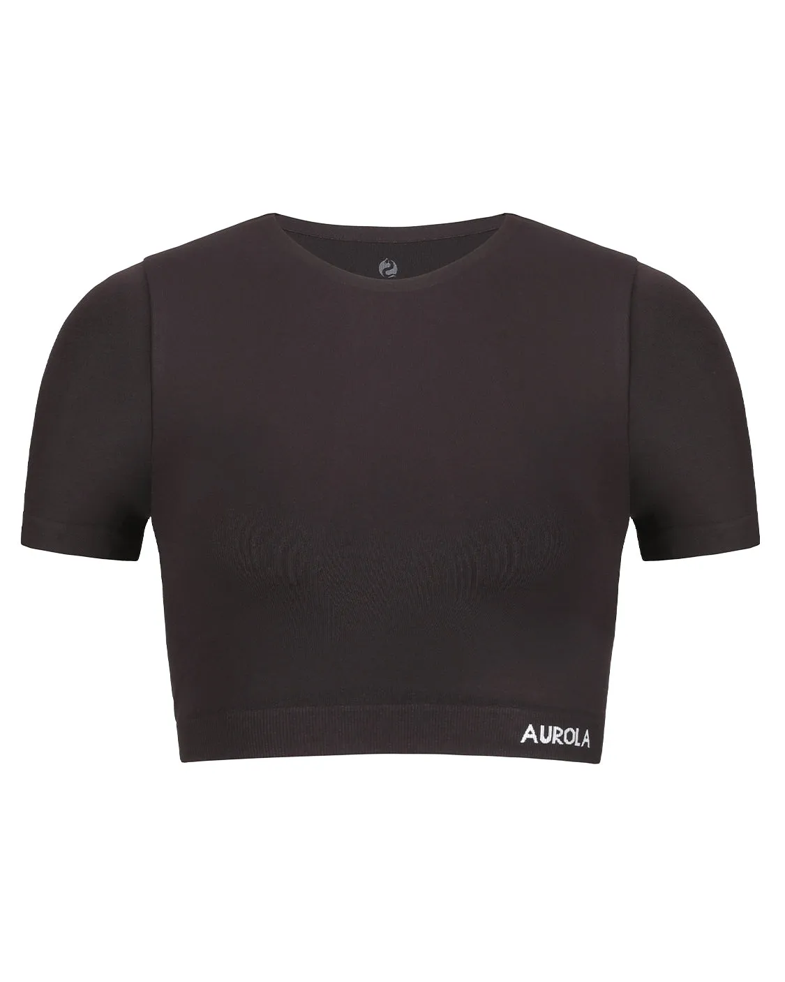 AUROLA Essentials Seamless Short Sleeve Crop Top Urban Pulse