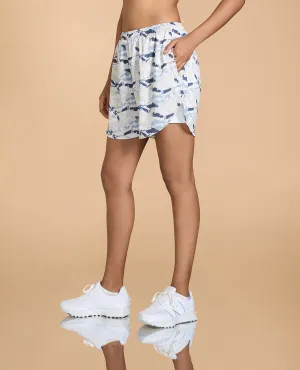 Clean Lines Stride Shorts White