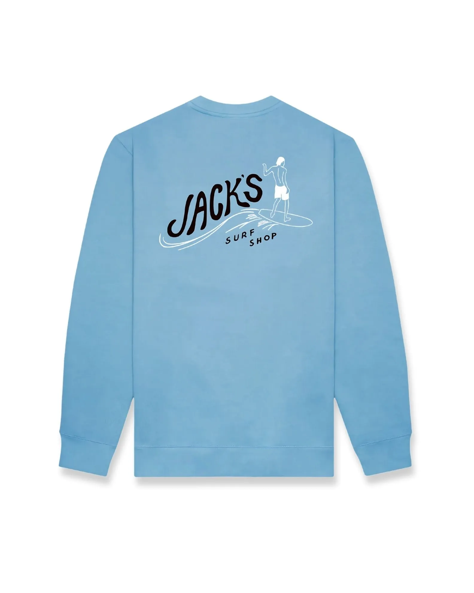 Houndstooth product personalization ideas Bobber Summer Series Crewneck Sweatshirt - Blue