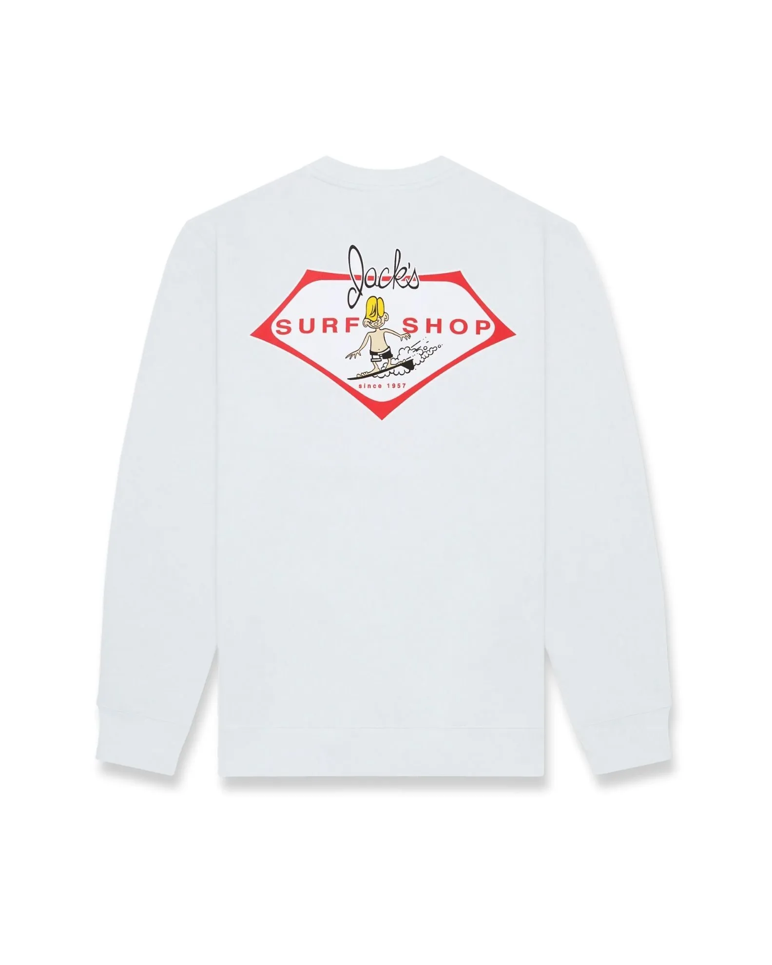 Little Dude Summer Series Crewneck Sweatshirt - White Everyday Wear Gift worthy