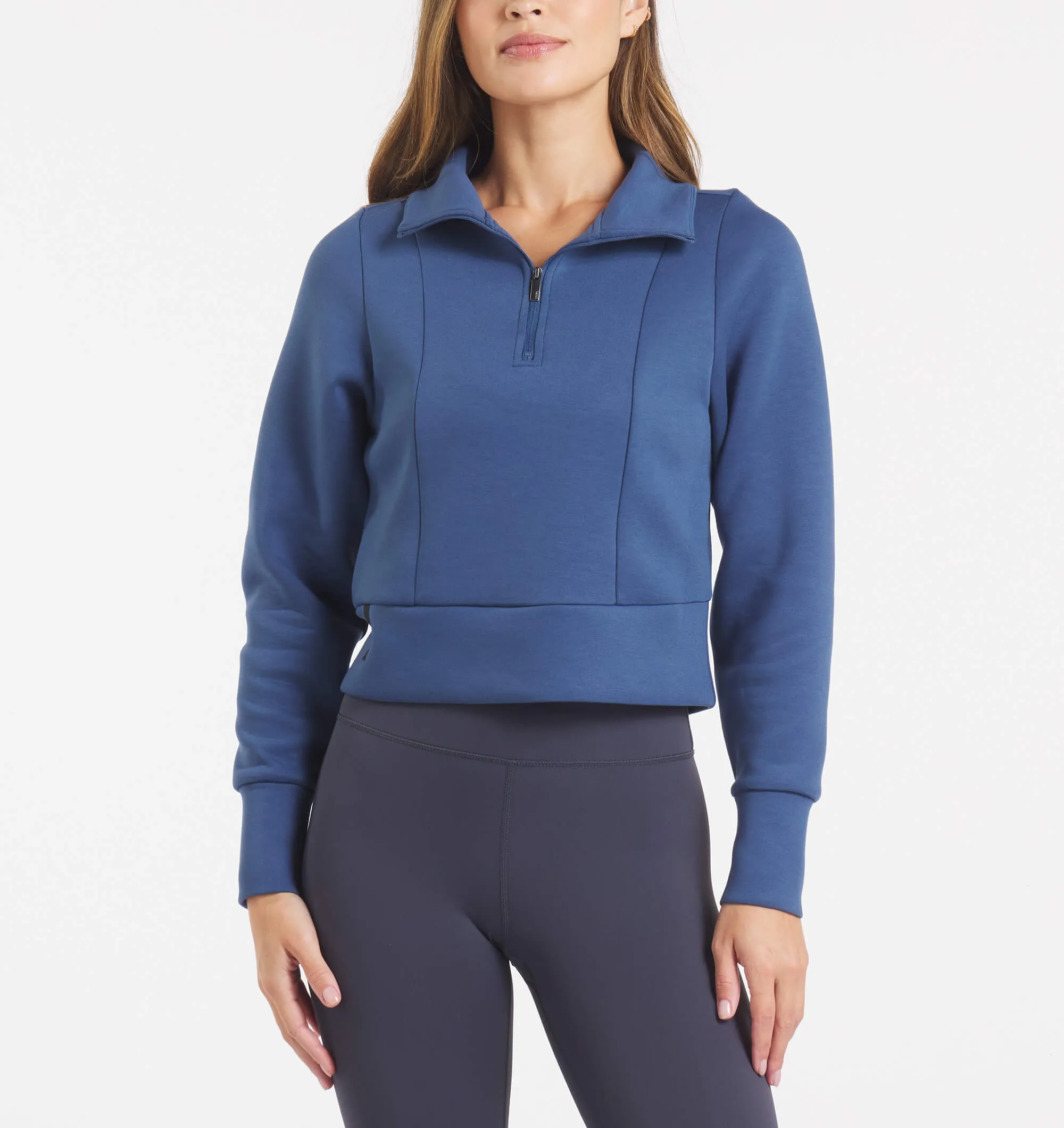 Daily Fit Breathable LuxBreak Half-Zip Pullover
