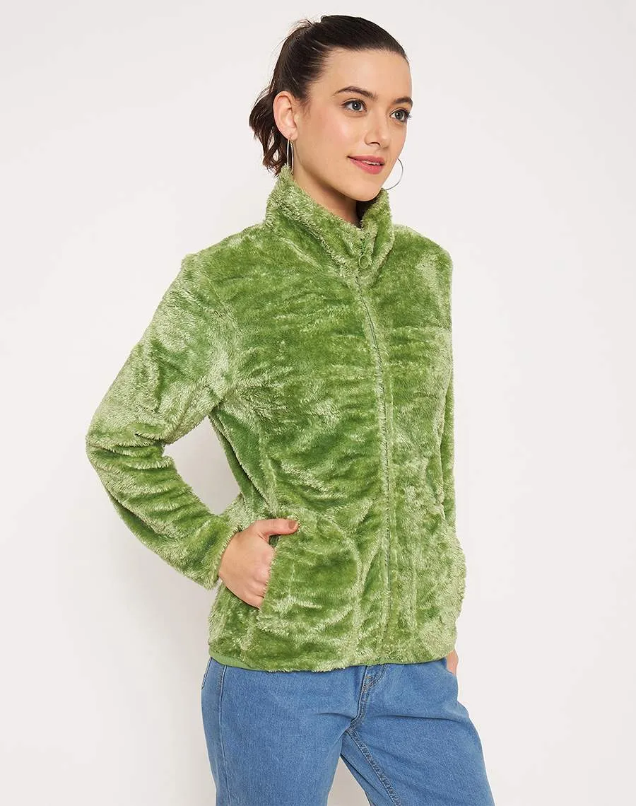 Madame Applegreen High Neck Sweatshirt suitable for gifts Modern Sporty
