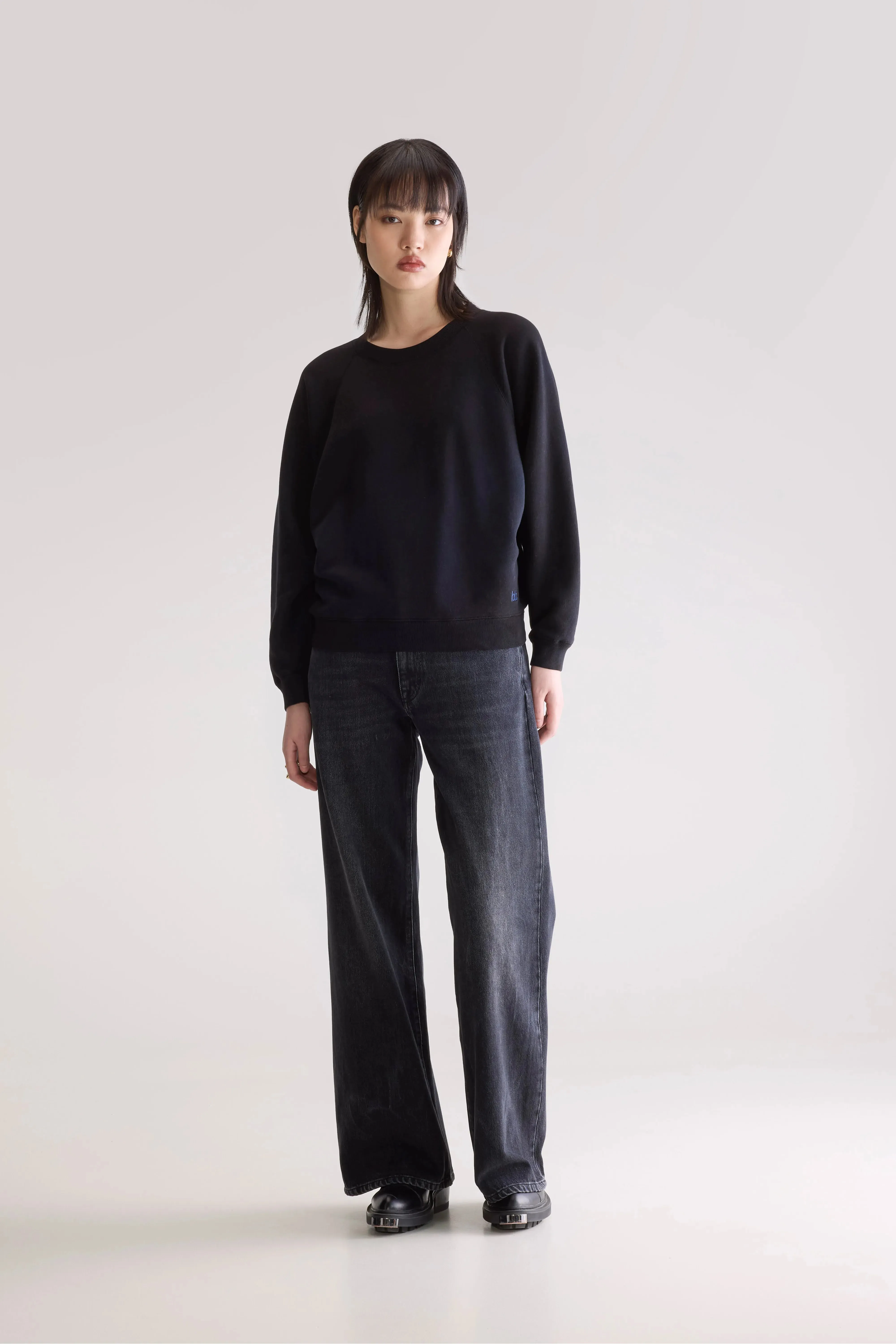 Fella relaxed sweatshirt (252 / W / BLACK BLUE) Flexible product family togetherness