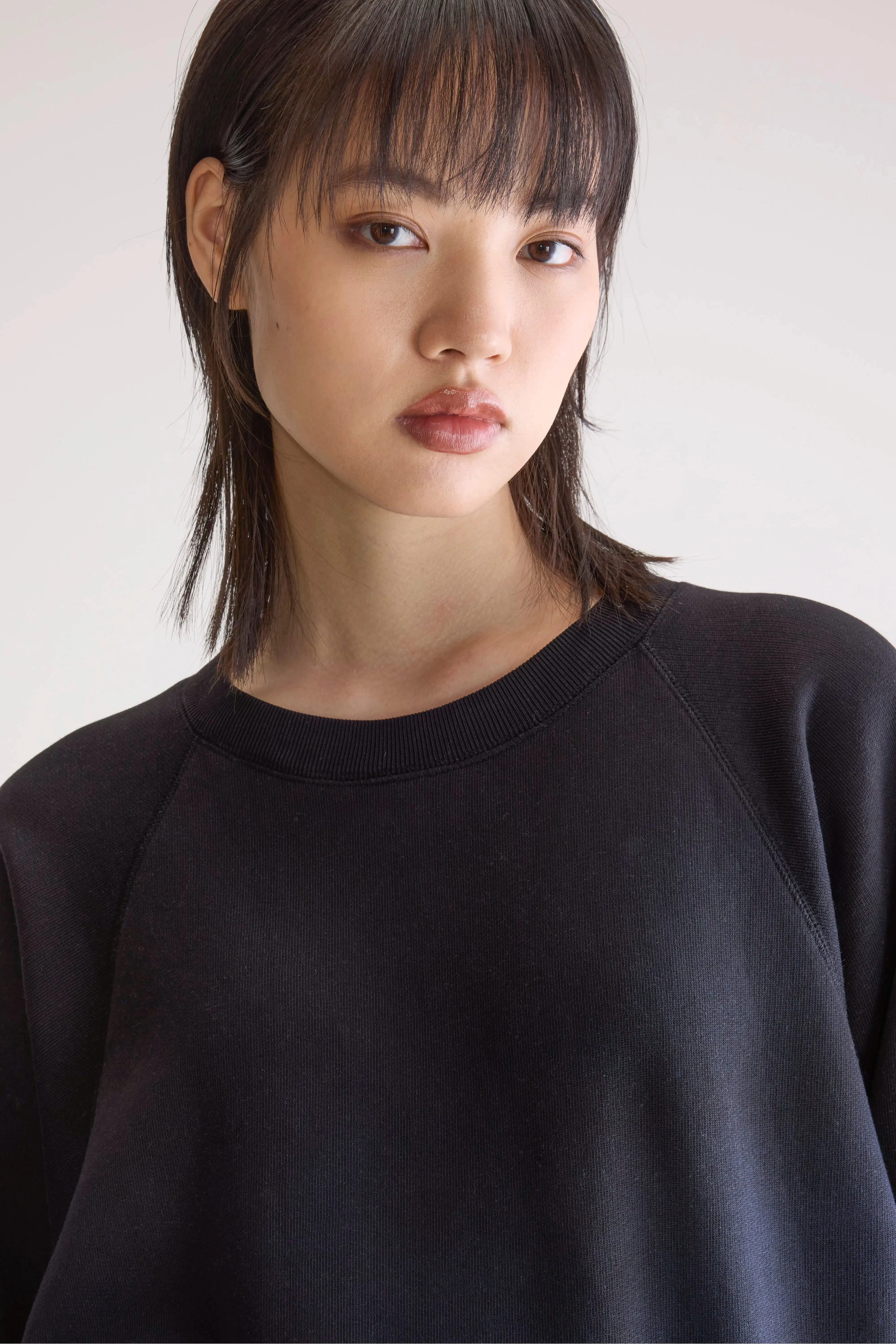 Trendy Basics product sale Fella relaxed sweatshirt (252 / W / BLACK BLUE)