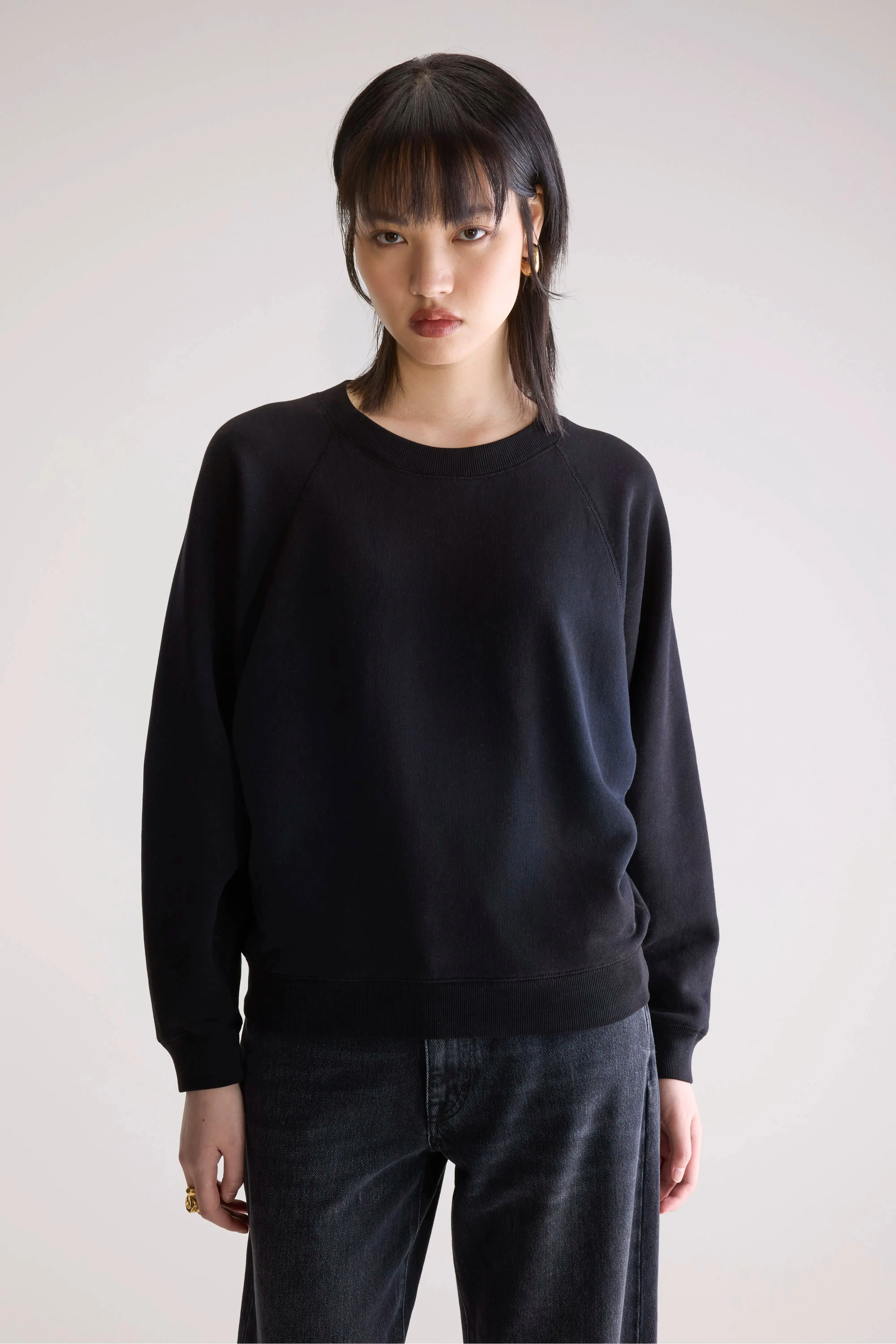 Fashion Wear Modern Look Fella relaxed sweatshirt (252 / W / BLACK BLUE)