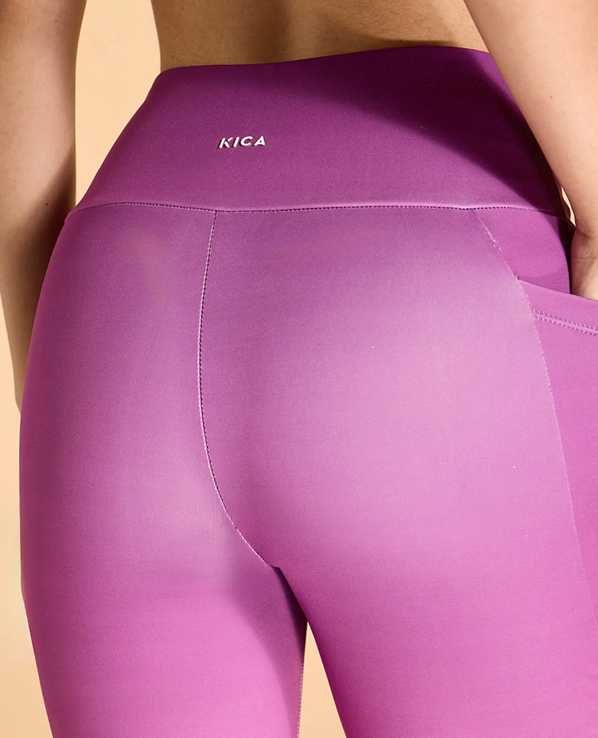 High-Rise Ombre Flare Pants in Second SKN Stay Fresh
