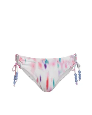 Taryn Bottom In Hazy Ikat Ivory Lightweight Layering